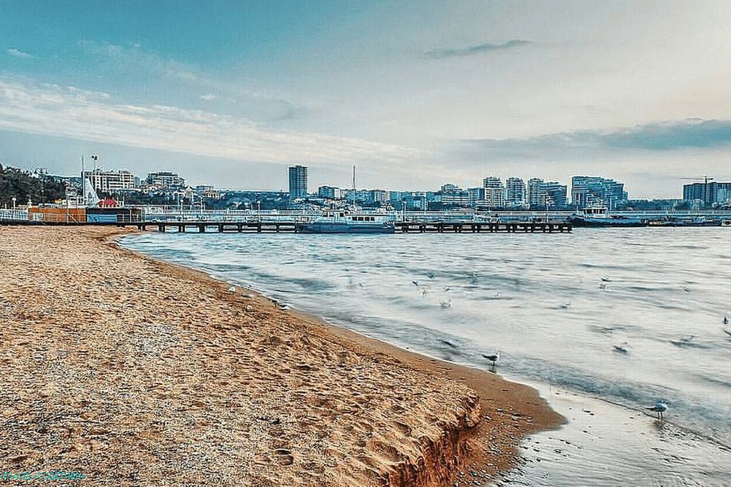 Plaža v Gelendzhiku. Fotografija - @lovegelen