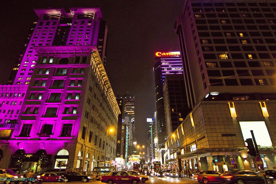 Najpomembnejša ulica v Hongkongu je Nathan Road