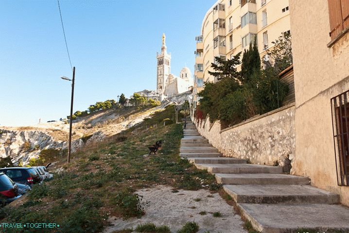 Katedrala Notre-Dame de la Garde, mesto Marseille