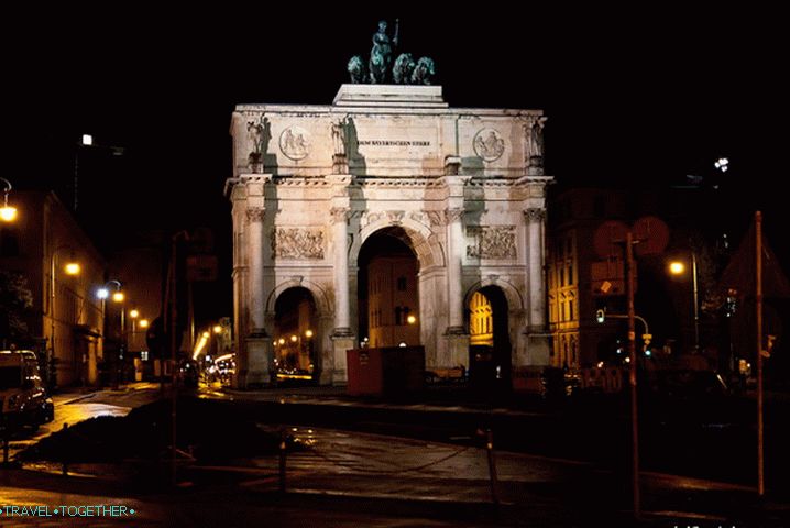 Slavolok Arch. Mesto München