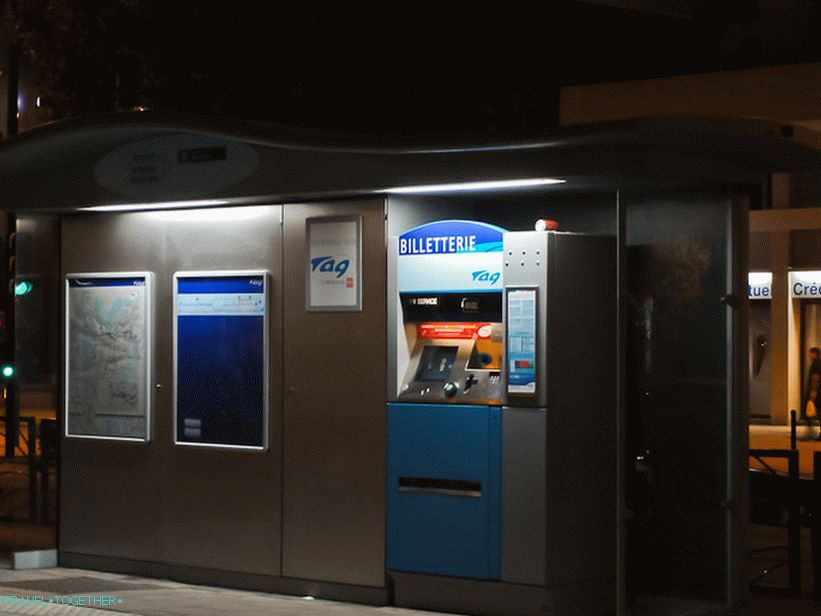 Prodajni avtomati za tramvajske vozovnice