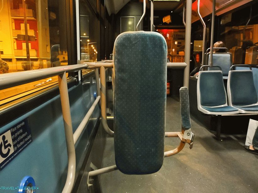 V tramvaju v Grenoblu
