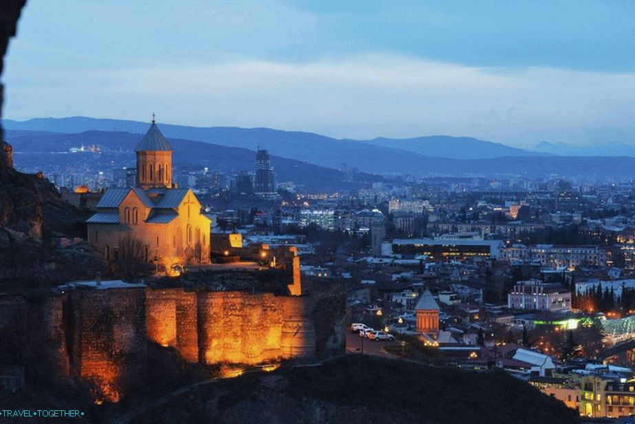 Tbilisi - glavno mesto Gruzije