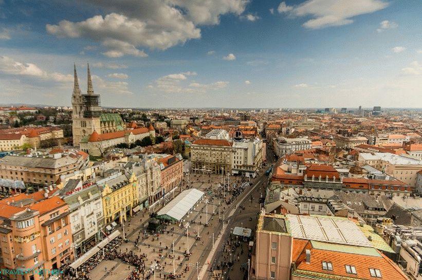 Zagreb - glavno mesto Hrvaške