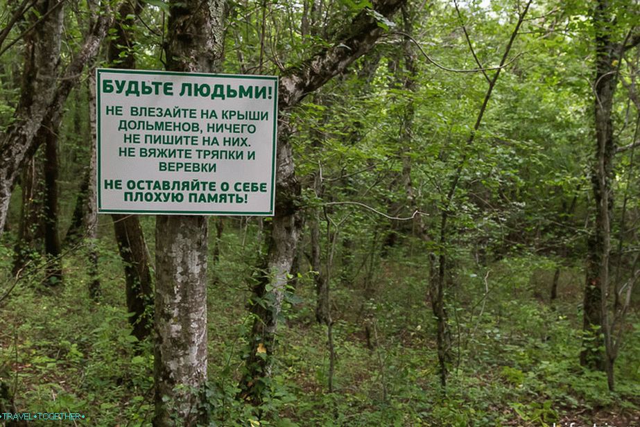Sporočilo turistom