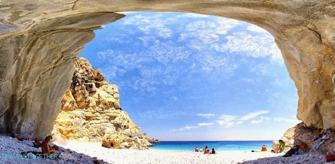 Plaža na otoku Ikaria