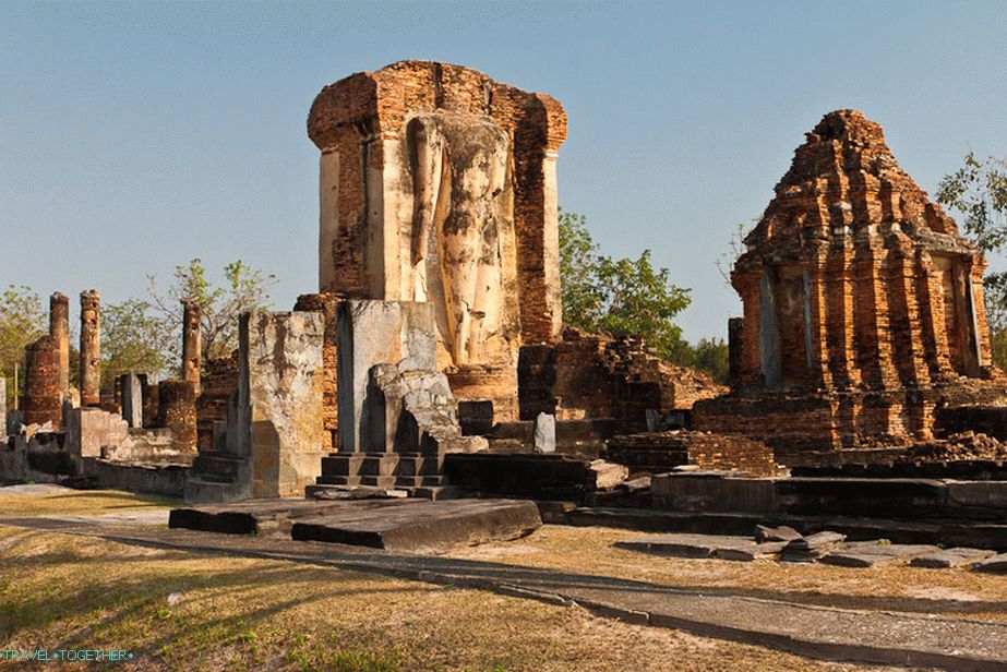 Wat Chetuphon v južnem delu Sukhotaija