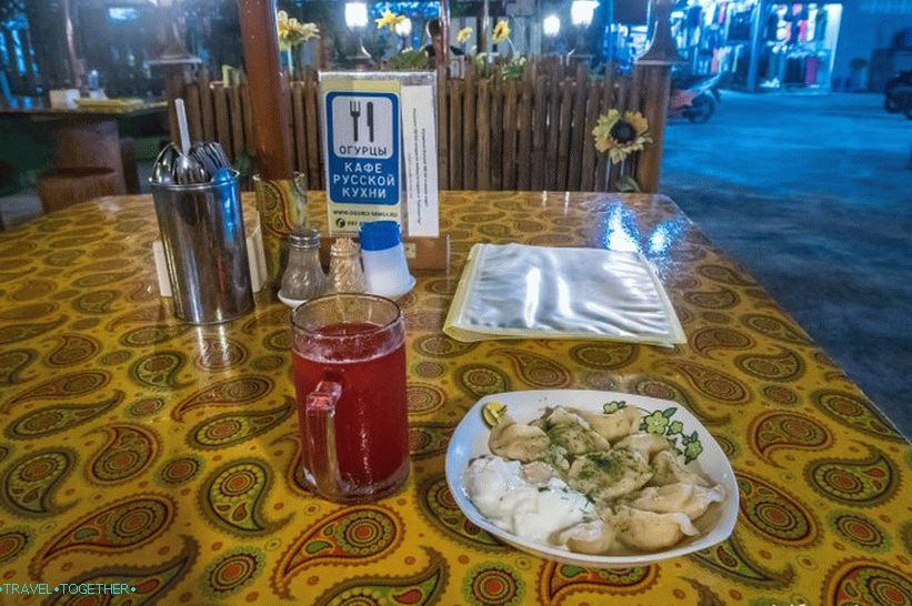 Cafe Kumare - najboljša ruska kuhinja na Samuiju