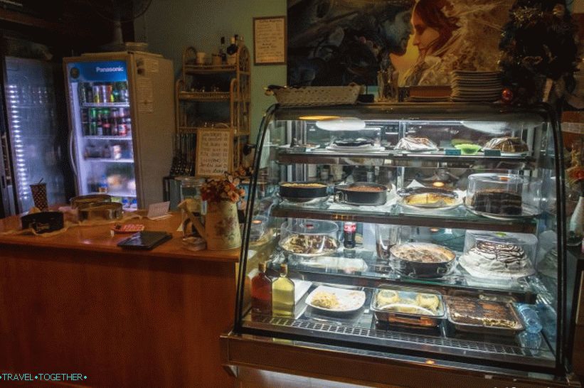 Sweet Shell Cafe na Phanganu - za sladke zobe in ljubitelje ruske kuhinje