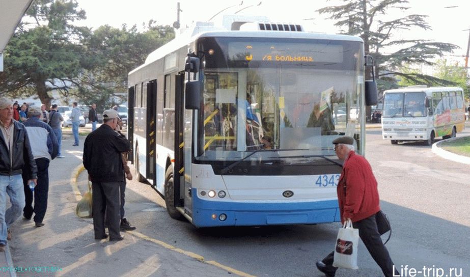 Avtobusi iz letališča Simferopol