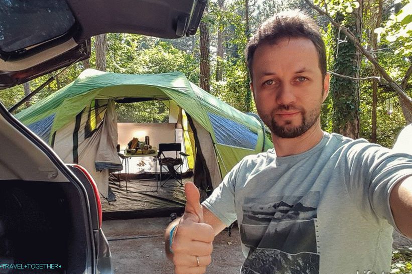 Kljub vsemu, obožujem šotorski počitek