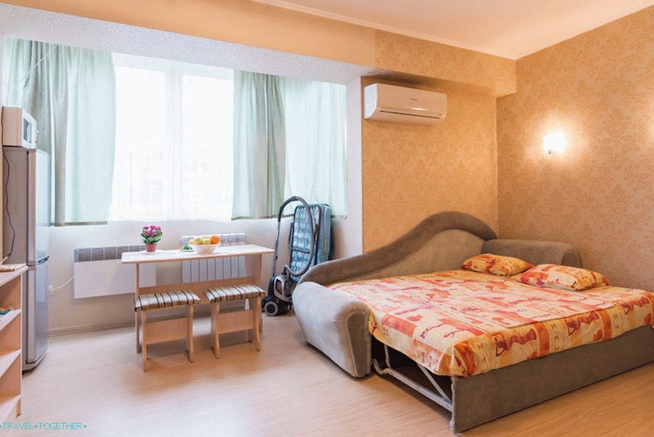 Kako najeti stanovanje v Sočiju za najem in poceni - kompilacija Airbnb!
