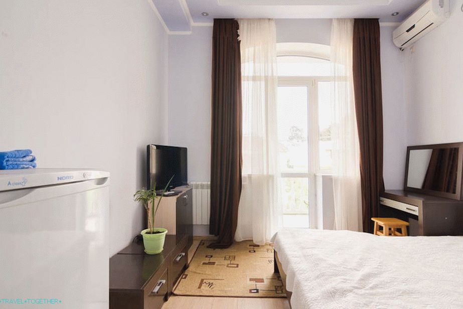 Kako najeti stanovanje v Sočiju za najem in poceni - kompilacija Airbnb!