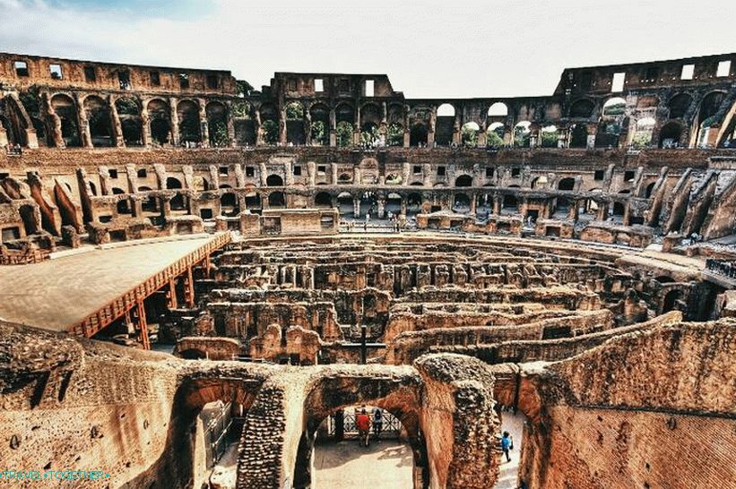 Colosseum inside