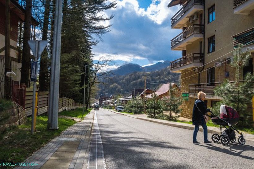 Krasnaya Polyana, blizu Sochija - 4 v 1, vsa resnica o letovišču