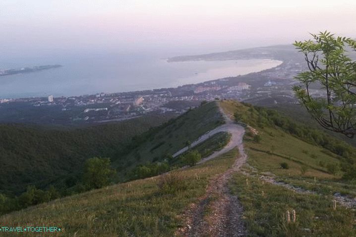 Regija Krasnodar, Pogled na zaliv Gelendzhik iz žičnice