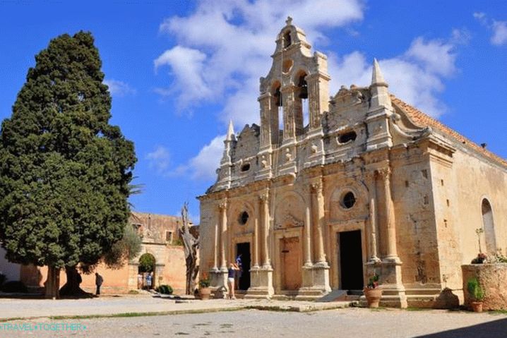 Grčija, samostan Arkadi