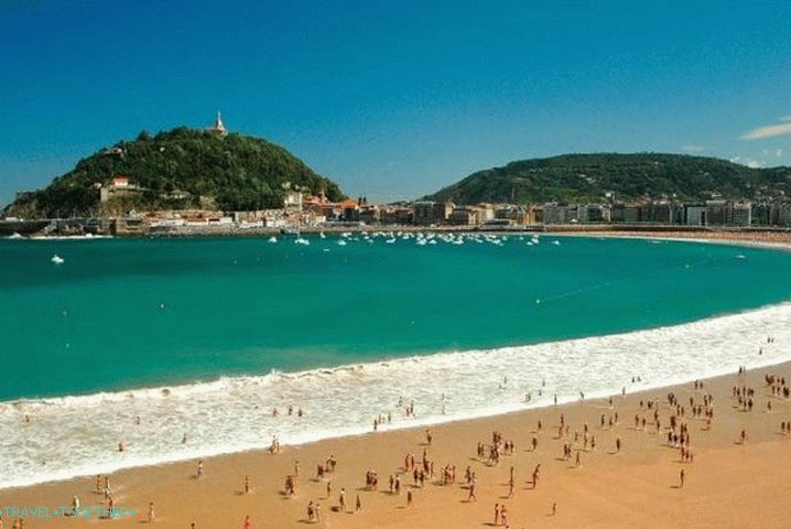 Španija, plaža La Concha