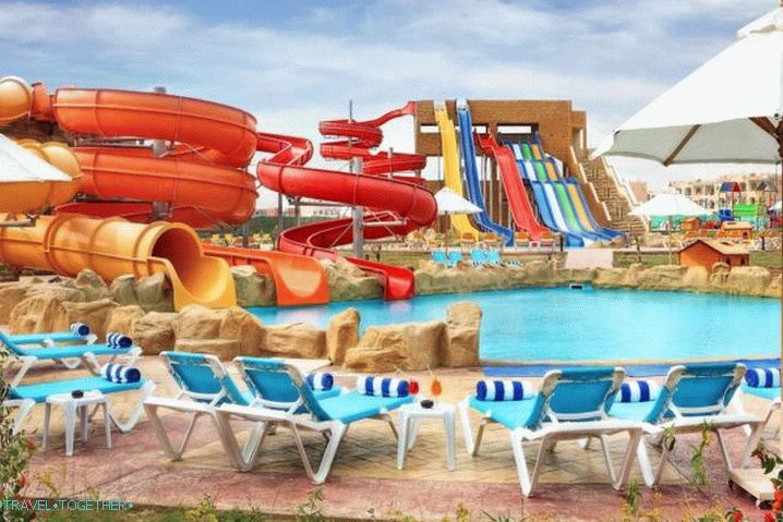 Počitek za otroke v tujini, vodni park v Sharm el-Sheikhu