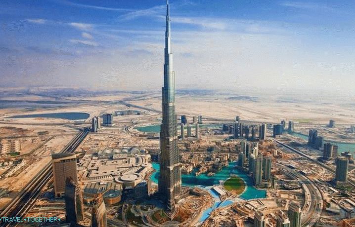 ZAE, najvišja stavba na svetu - Burj Khalifa
