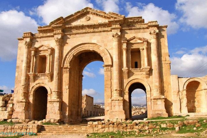 Jordan, starodavno mesto Jerash