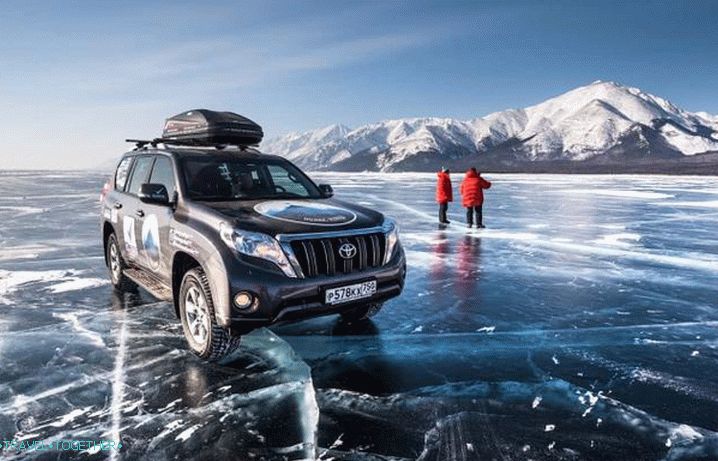 Baikal, Jeeping na ledu
