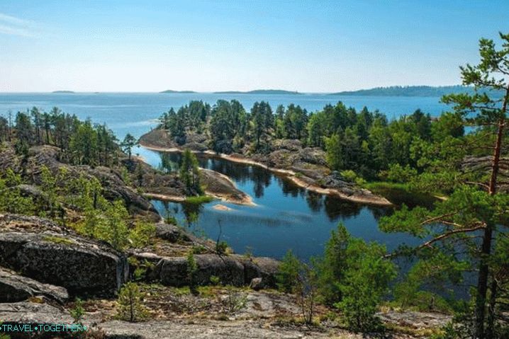 Karelia, jezero Ladoga