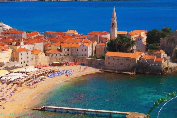 Črna gora, zaliv Budva