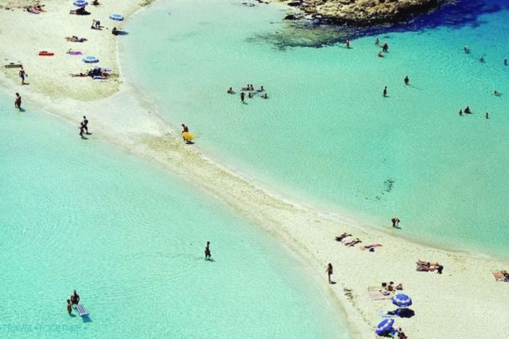 Ciper, plaža Ayia Napa