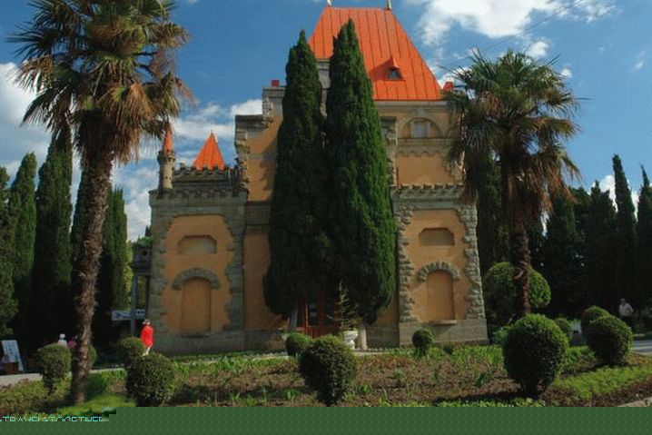 Alušta, palača princese Gagarine