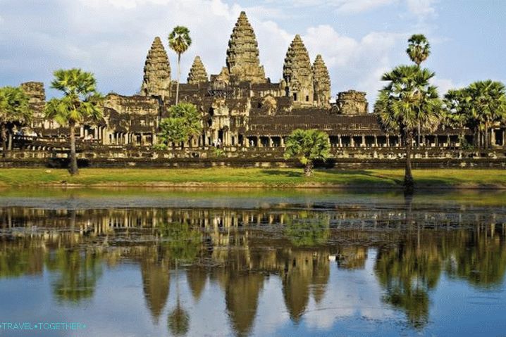 Kambodža, kompleks templjev Angkor Wata