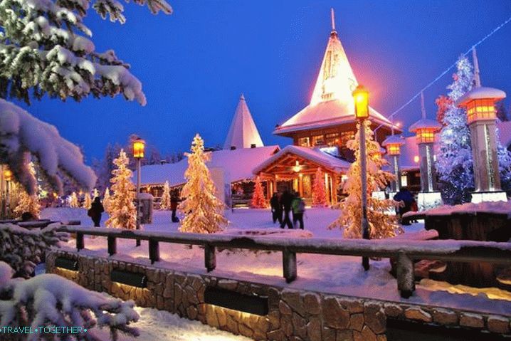 Laponska, hiša Božička