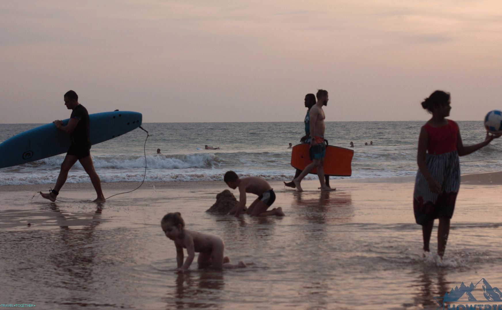 Surfing on Sri Lanka