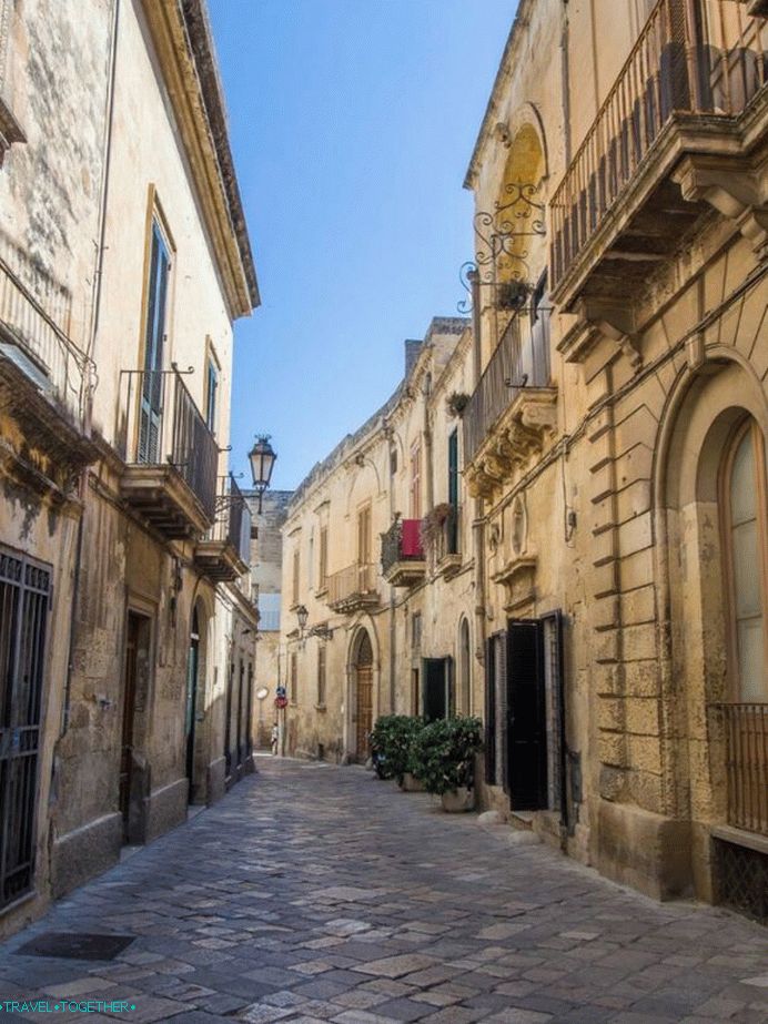 Ulice Lecce