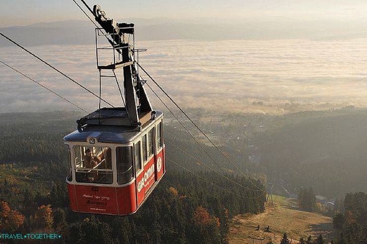 Žičnica na goro Yested