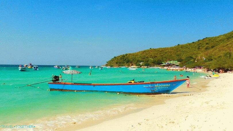 Plaža Tien na otoku Koh Lan