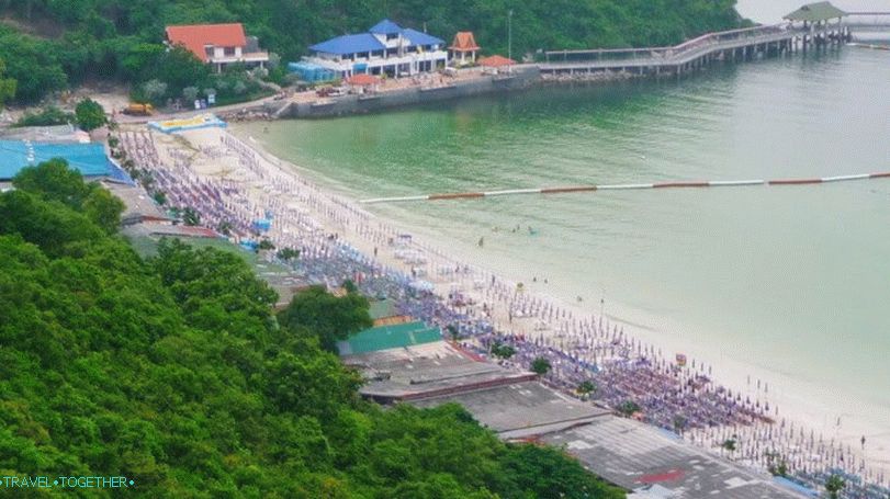 Plaža Tawayen na otoku Koh Lan