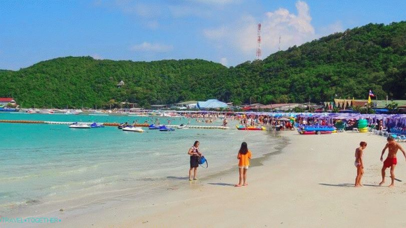 Plaža Tawayen na otoku Koh Lan