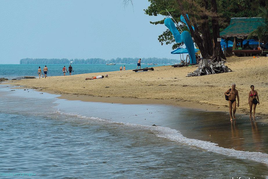 Zelo mi je bilo všeč plaže v Khao Laku