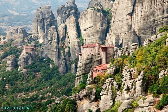 od Chalkidikija do Meteorarskih samostanov