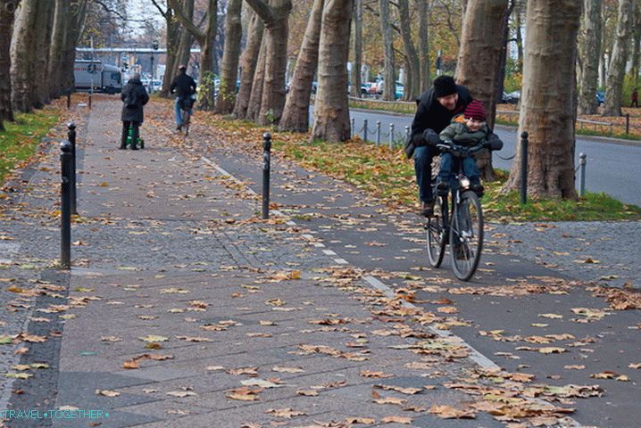 Kolesarske poti v Berlinu