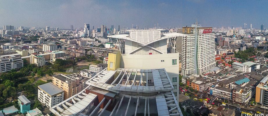 Pogled na Bangkok iz 29. nadstropja