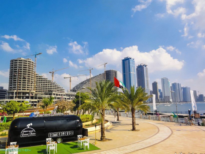 Sharjah se aktivno gradi