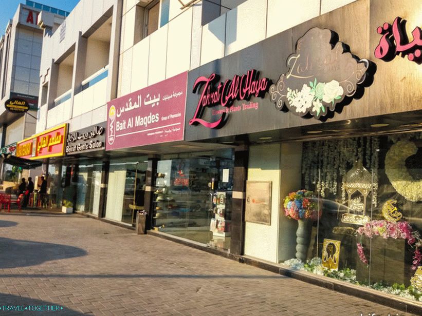 V bližini hotela trgovine, kavarne, lekarna