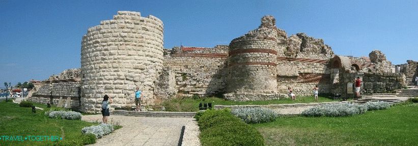Starodavne utrdbe Nesebarja