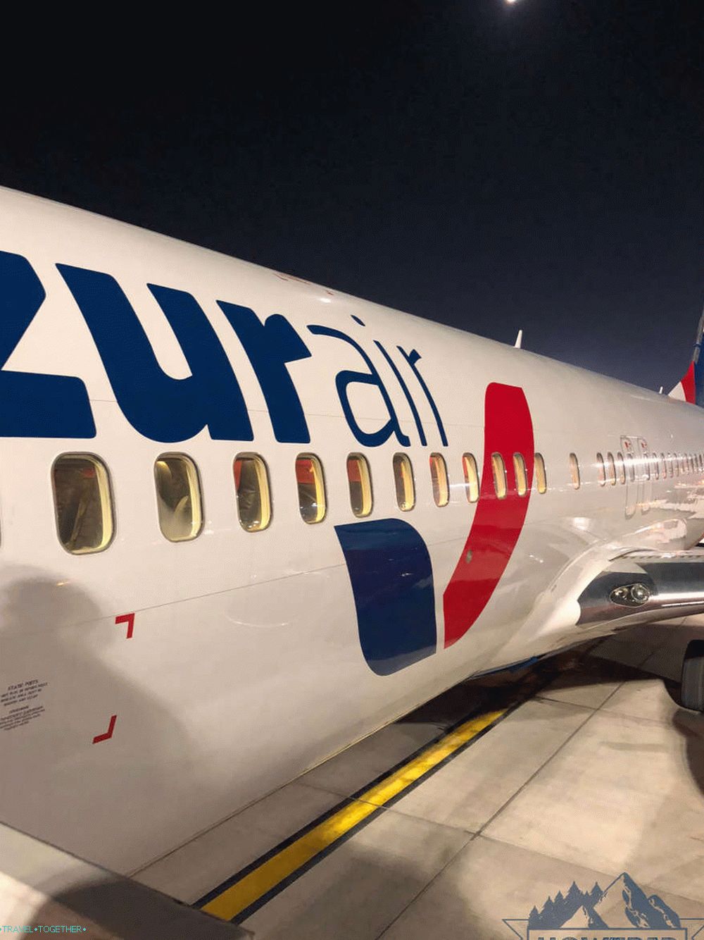 Čarterski let Azur Air