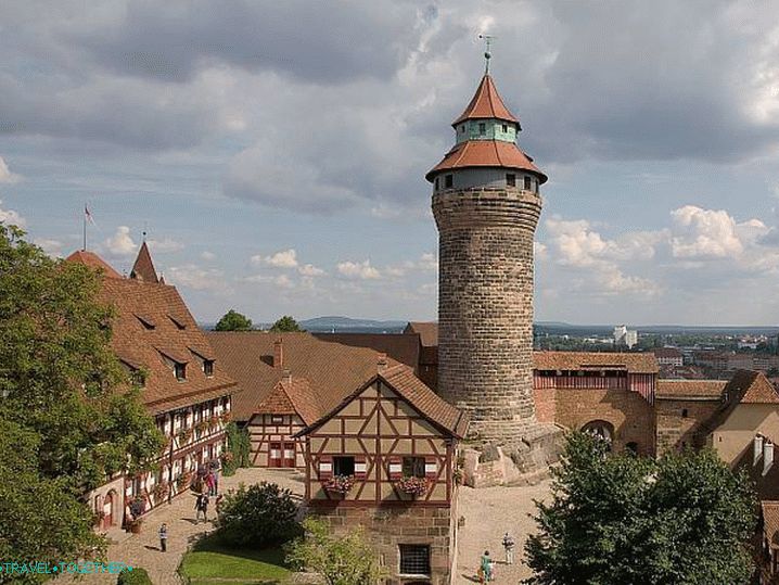 Pogled na Kaiserburg