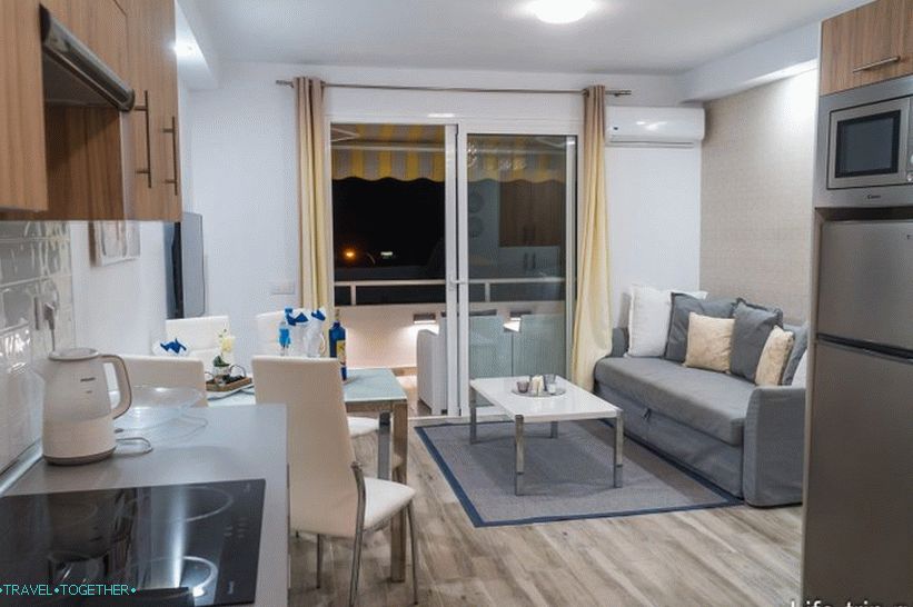 Pregled 5 apartmajev na Tenerifih v Španiji - s pogledom in bazeni
