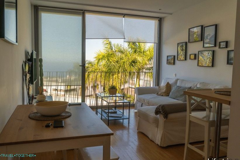 Pregled 5 apartmajev na Tenerifih v Španiji - s pogledom in bazeni
