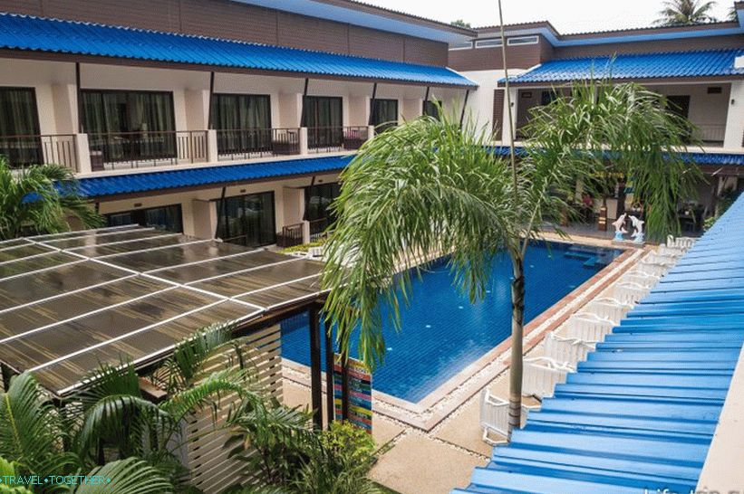 Eden najboljših hotelov v Phangan - pogled na otok Phangan